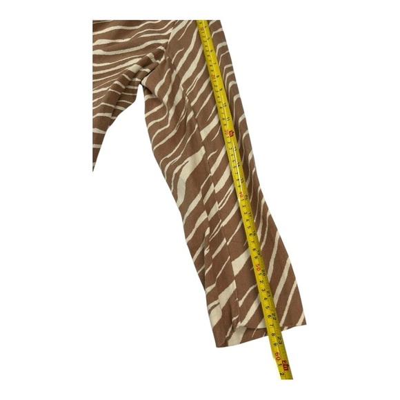 A New Day Sz Med Blazer Brown & White Zebra Print - Picture 7 of 11